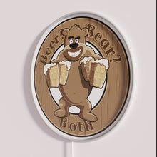Load image into Gallery viewer, Eye-catching Beer and Brown Bear Neon Wall Sign Decoration Gift