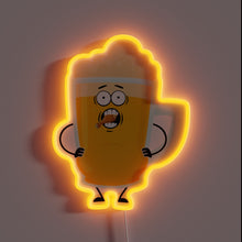 Load image into Gallery viewer, Laugh at your love of brews with this glowing sign.
