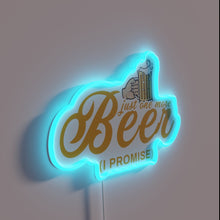 Load image into Gallery viewer, Brewing Up Good Times with Every Pour RGB Neon Sign