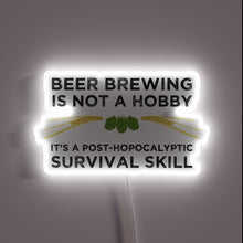 Load image into Gallery viewer, Rebel Brewing for the Apocalypse: Post-Hop Survival Neon Sign