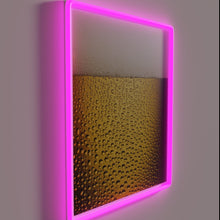 Load image into Gallery viewer, Eye-catching neon beer bubbles sign for home bar decoration purposes.