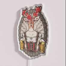 Load image into Gallery viewer, Vibrant beer lover's bar decor with color changing LED technology