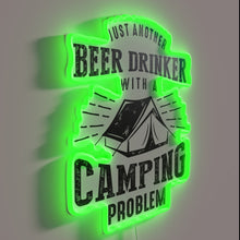 Load image into Gallery viewer, Brewing Adventure with Colorful LED Sign for Outdoor Enthusiasts