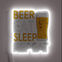 Load image into Gallery viewer, Quirky bedroom decoration featuring vibrant color scheme and playful phrase.