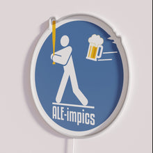 Load image into Gallery viewer, Neon beer festival decoration signs for ale sports enthusiasts celebrations