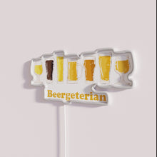 Load image into Gallery viewer, RGB Neon Bar Sign for Vegetarian Friendly Craft Beer Bars