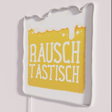 Load image into Gallery viewer, Neon Beer Garden Decoration with RGB LED Barrel Sign Light