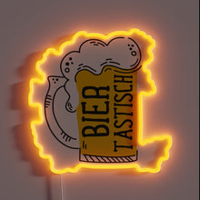 Load image into Gallery viewer, Vibrant Beer Garden Essentials with Colorful Neon Sign Accents