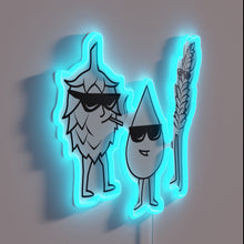 Load image into Gallery viewer, Customizable RGB Neon Sign for Home Bars and Breweries Decor