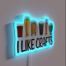 Load image into Gallery viewer, Beer connoisseur's home decor with a humorous brewing twist shines.