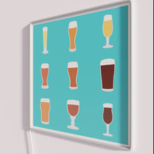 Load image into Gallery viewer, Vibrant RGB Neon Bar Sign with Customizable Beer Themed Message
