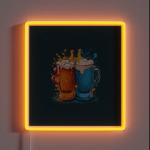 Load image into Gallery viewer, Vibrant beer-themed neon sign celebrating traditional German Oktoberfest festival spirit.
