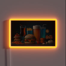 Load image into Gallery viewer, Neon Bar Sign, Beer and Tech Fusion Artwork Display