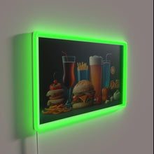 Load image into Gallery viewer, Expertly paired beer and food recommendations with vibrant digital display.