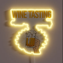 Load image into Gallery viewer, Vibrant RGB glow illuminates wine tasting nights in perfect harmony.