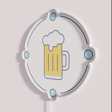 Load image into Gallery viewer, Vibrant Color Changing Neon Beer Sign for Pub Bar Decor