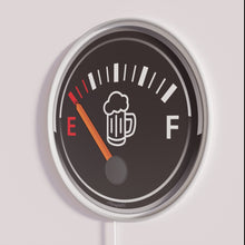 Load image into Gallery viewer, Neon beer bar decoration, vibrant Alpenplatzl beer display sign