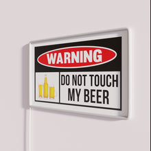 Load image into Gallery viewer, Neon Bar Sign with Vibrant RGB Color Scheme and Warning Message