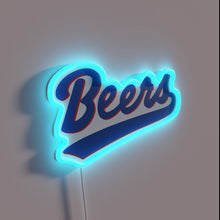 Load image into Gallery viewer, Add vintage vibe to home bar with retro neon beers