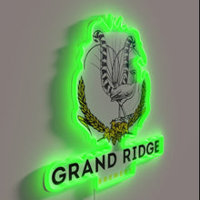 Load image into Gallery viewer, Authentic Grand Ridge official logo neon bar decoration and lighting.