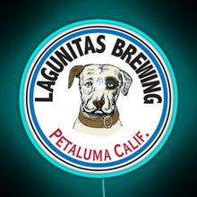 Load image into Gallery viewer, best selling lagunitas brewing RGB neon sign lightblue
