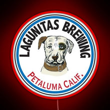 Load image into Gallery viewer, best selling lagunitas brewing RGB neon sign red