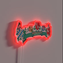 Load image into Gallery viewer, Vibrant RGB Neon Sign for Authentic German Beer Garden Ambiance.
