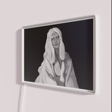 Load image into Gallery viewer, Unique Black White Girl RGB Colorful Neon Wall Decor Sign