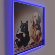 Load image into Gallery viewer, Brighten up your home with feline and canine friends together