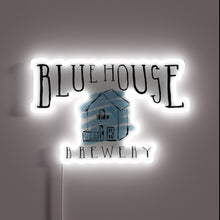 Load image into Gallery viewer, Blue House Brewery Neon Sign with Vibrant RGB LED Lighting