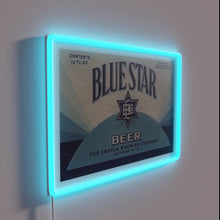 Load image into Gallery viewer, Add retro vibe to your space with this blue neon.