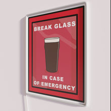 Load image into Gallery viewer, Emergency pint of stout neon bar decoration with RGB lighting