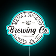 Load image into Gallery viewer, Brewing Co RGB neon sign lightblue
