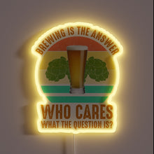 Load image into Gallery viewer, Indulge in the art of brewing with this quirky statement sign