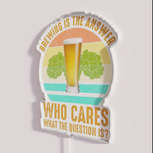 Load image into Gallery viewer, RGB Neon Sign: Rebellion Ignites Creativity and Brews Unconventional Vibes Always