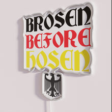 Load image into Gallery viewer, Fun Retro Neon Sign Decor for Brozen Before Hosen Humor Room