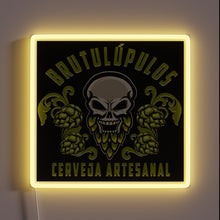 Load image into Gallery viewer, Vibrant LED neon sign featuring RGB color changing effects.