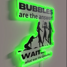 Load image into Gallery viewer, Brighten up your space with whimsical bubble-themed neon wall decor