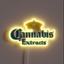 Load image into Gallery viewer, Neon RGB Sign: Vibrant Illumination for Cannabis Retail Environments Established