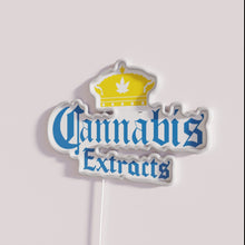 Load image into Gallery viewer, Eye-catching Neon Sign for Cannabis Extract Laboratory and Dispensary Decorations