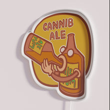 Load image into Gallery viewer, RGB Neon Sign with Cannibal Ale Bar Decor Illumination Lighting