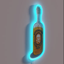 Load image into Gallery viewer, Eye-catching neon sign featuring Captain Jack's special rum reserve logo