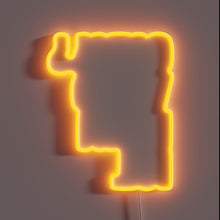 Load image into Gallery viewer, Laughing at life with bright humor and vibrant colorful warning