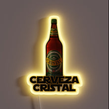 Load image into Gallery viewer, Bright Neon Beer Sign Illuminates Your Space with Vibrant Beer Logo