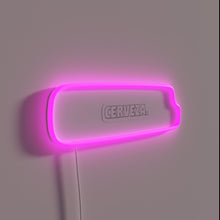 Load image into Gallery viewer, Colorful Neon Sign for Home Bar Cerveza Beer Lover's Decor