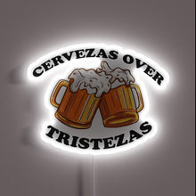 Load image into Gallery viewer, Neon Bar Sign with Colorful RGB LED Beer Display Lights