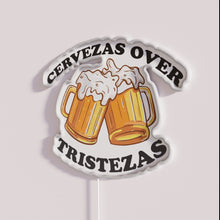 Load image into Gallery viewer, RGB Neon Bar Sign with Vibrant Cerveza Beer Inspired Lighting