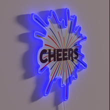 Load image into Gallery viewer, Brighten up your space with vibrant Cheers bar decor lighting