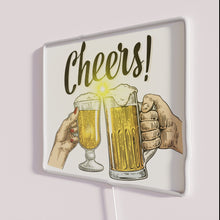 Load image into Gallery viewer, RGB Neon Bar Sign with Glowing LED Cheerful Typography Display