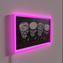 Load image into Gallery viewer, Vibrant RGB LED drink-themed neon bar decoration with cheerful ambiance.